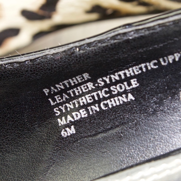 SALE! White House Black Market Leopard Fur Heels 6 - Picture 7 of 8